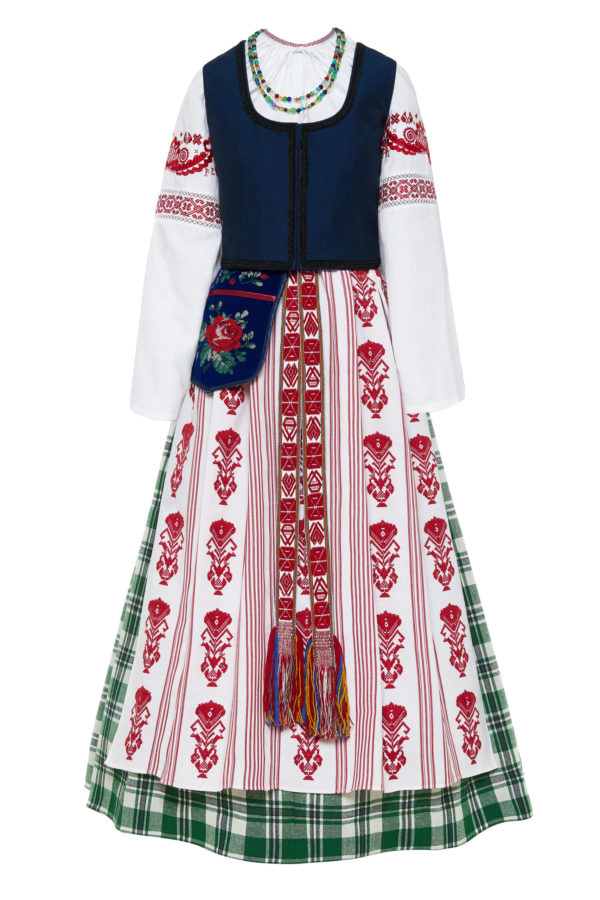 Klaipėdos krašto moteriškas tautinis kostiumas KKLP8
