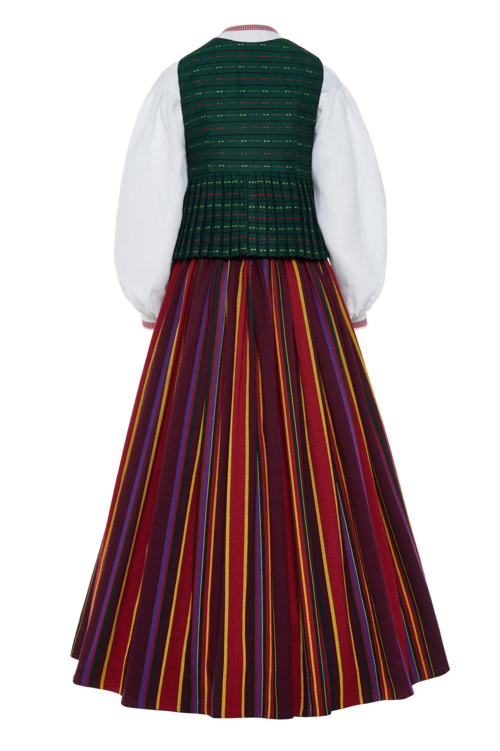 Žemaitiškas moteriškas tautinis kostiumas KZ4
