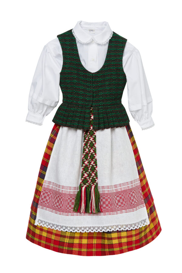 Aukštaitiškas mergaitės/merginos tautinis kostiumas KMERA3