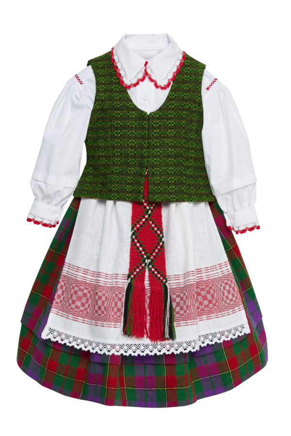 Aukštaitiškas mergaitės/merginos tautinis kostiumas KMERA4