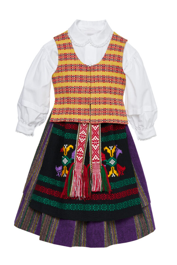 Suvalkietiškas mergaitės/merginos tautinis kostiumas KMERS2