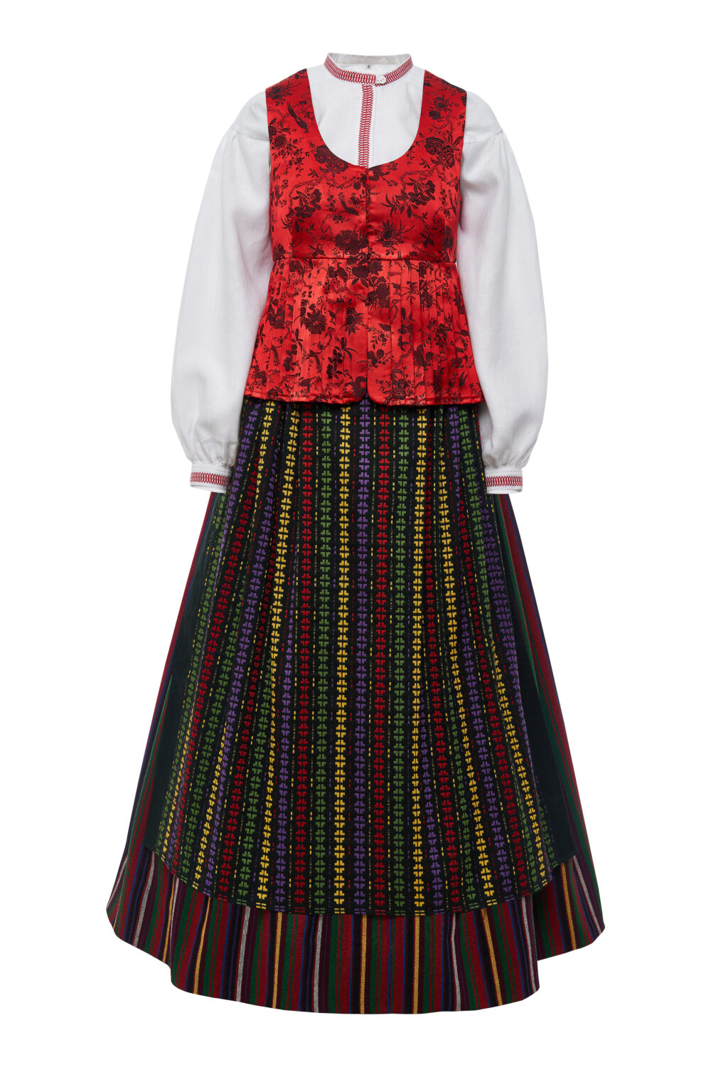 Žemaitiškas moteriškas tautinis kostiumas KZ1